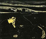 Evening Melancholy I by Edvard Munch